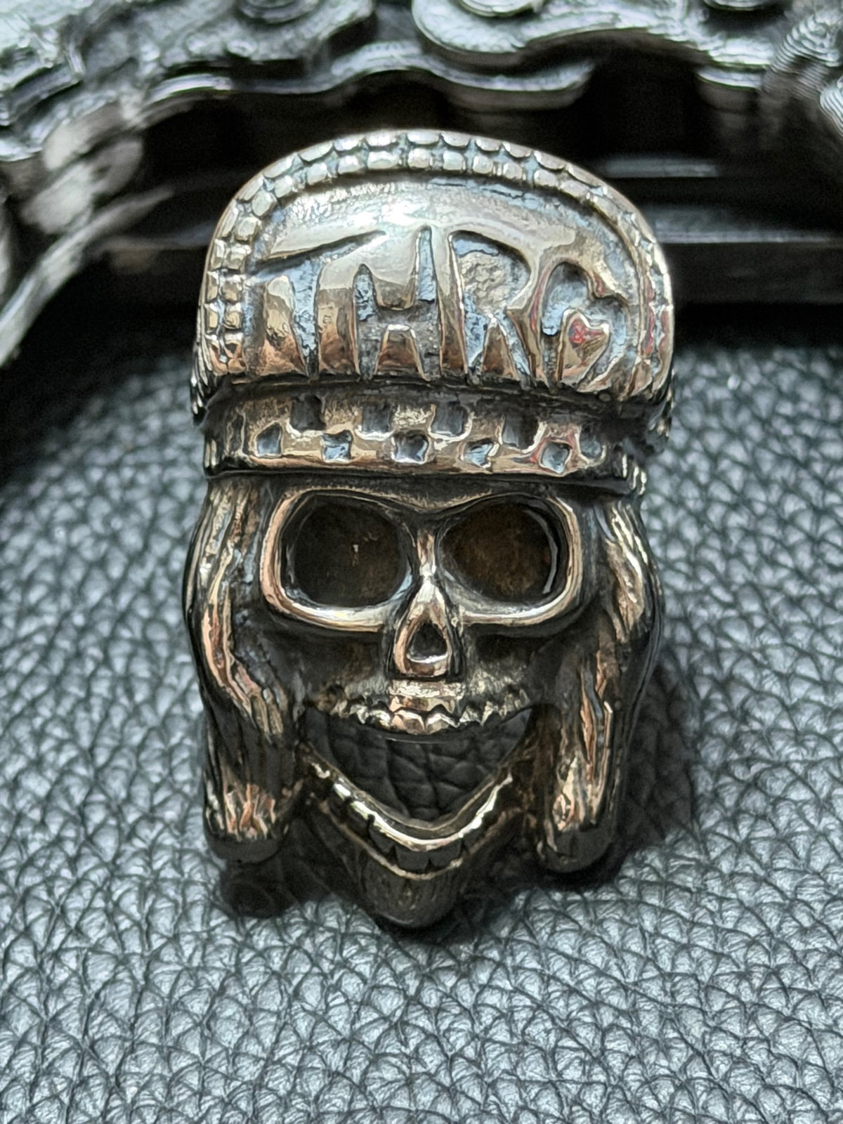 Thug Skull Ring Size 7