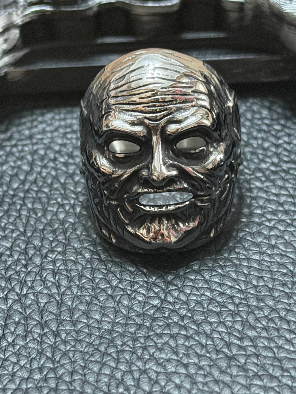 Death Mask Ring Size 11