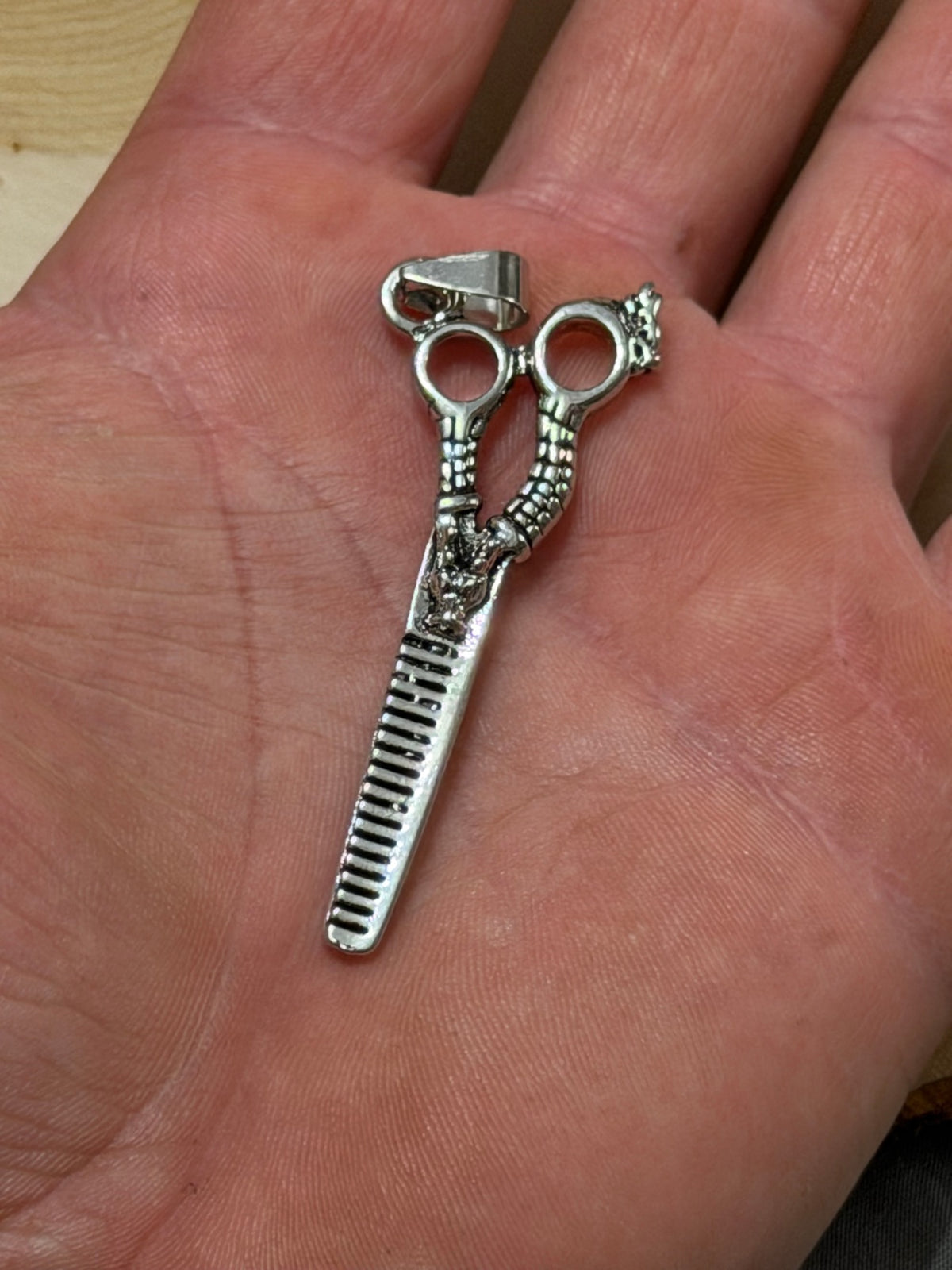 Barber Shears Pendant