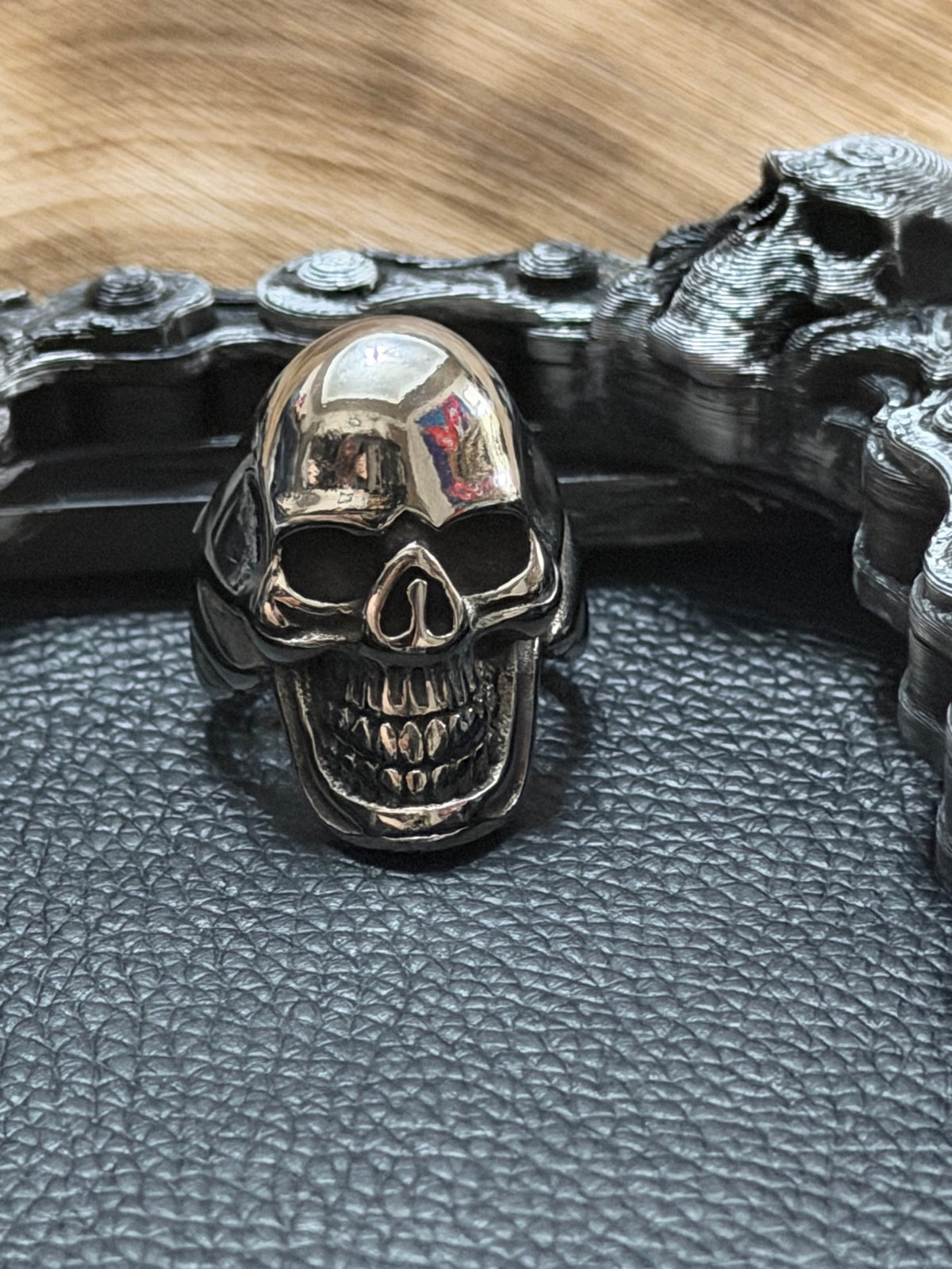 Classic Skull Ring Size 9