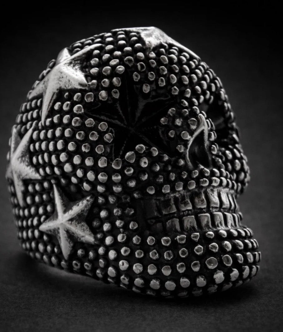 Rockstar Skull Ring Size 12