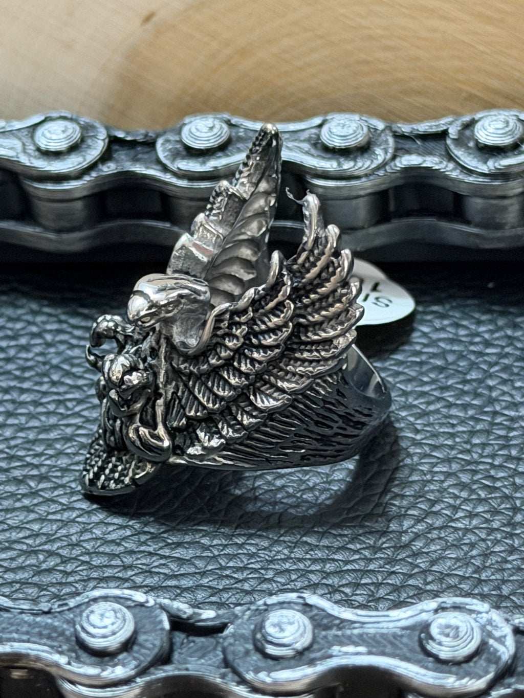 Spread Wing Eagle Ring Size 10
