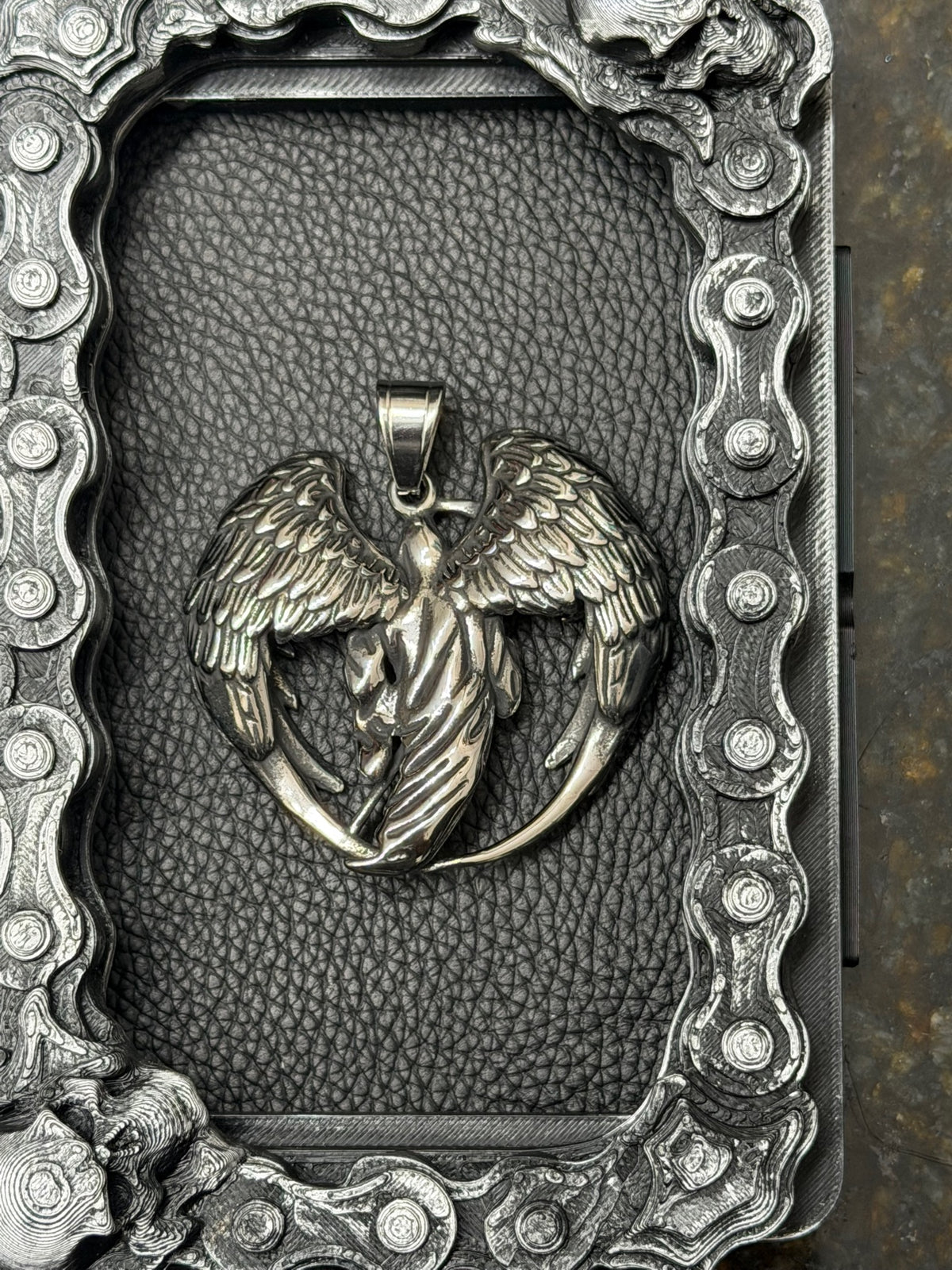 Grim Reaper Angel Pendant