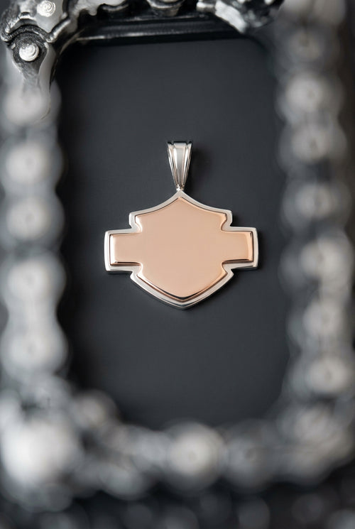 Bar & Shield Pendant