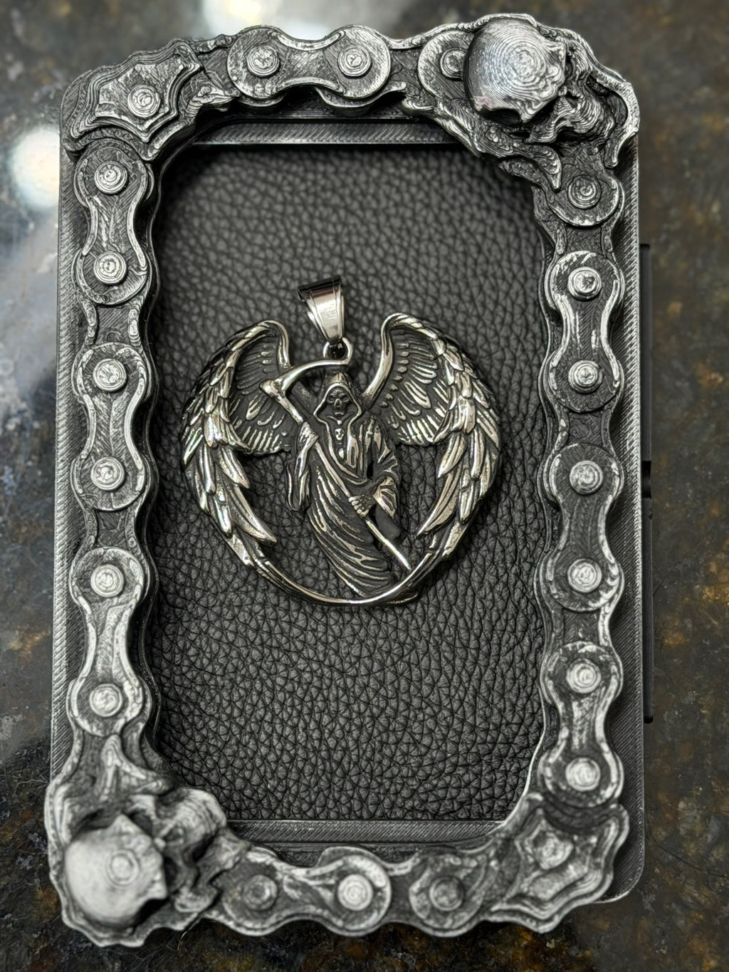 Grim Reaper Angel Pendant