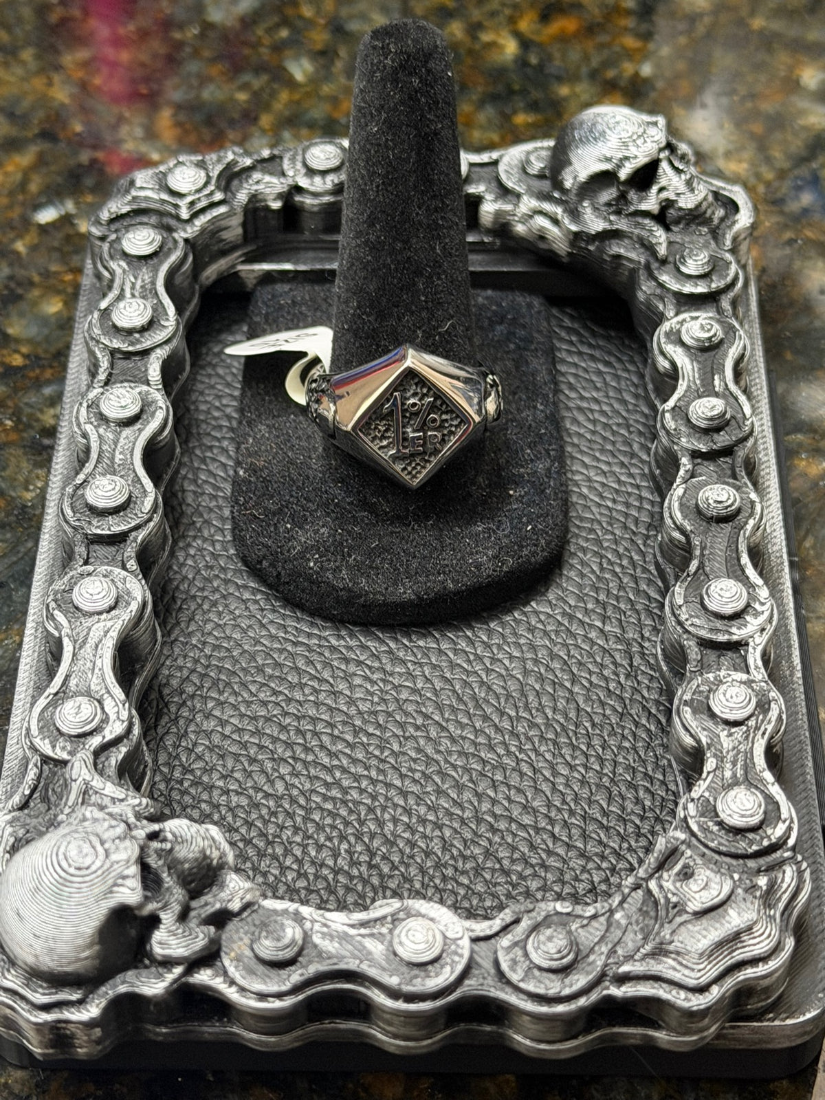 1%er Biker Signet Size 10